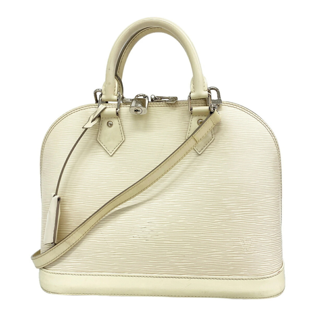 Louis Vuitton Alma PM M4030J Ivoire 2-way handbag for women (Epi leather)
